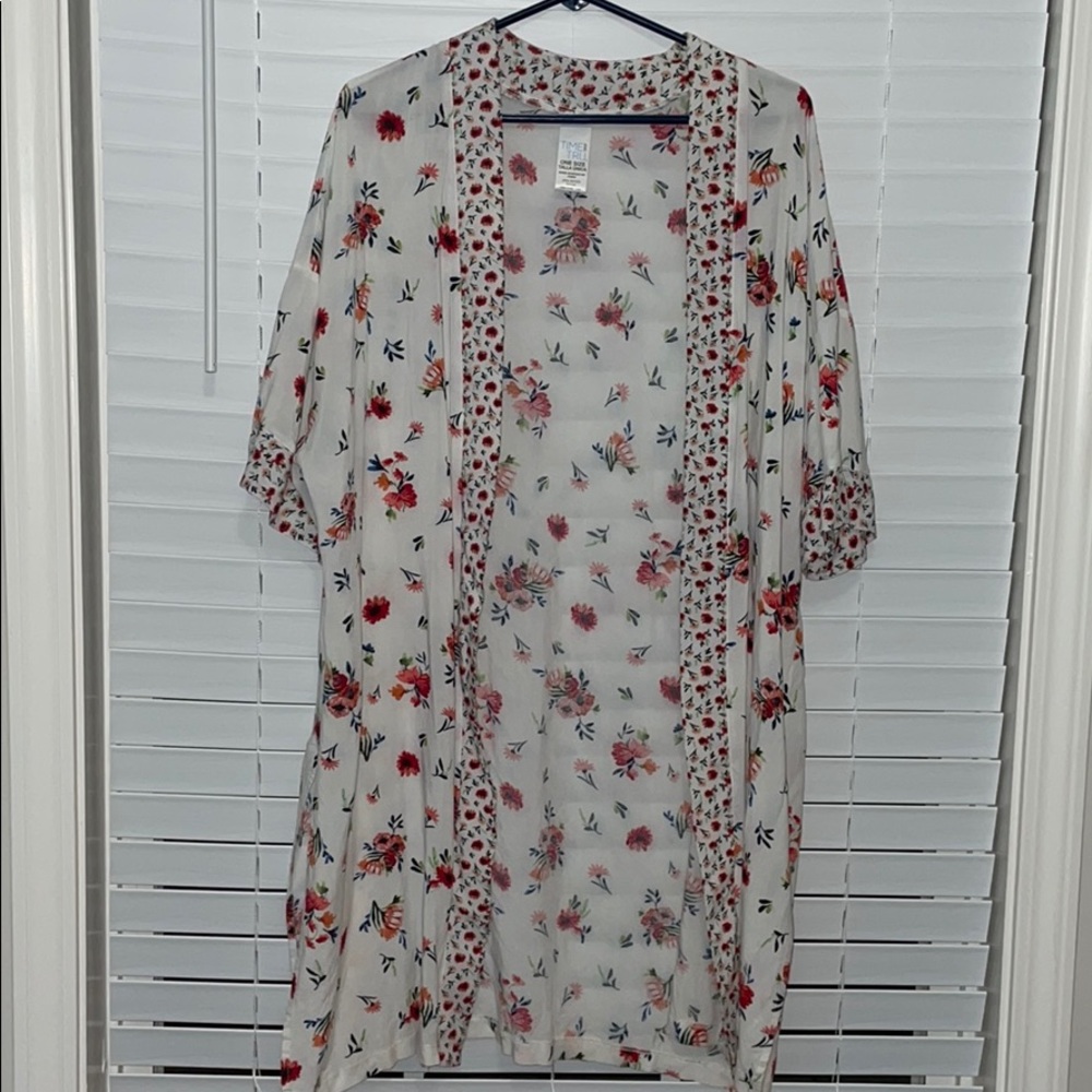 Floral Kimono Short Sleeve